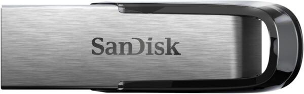 SanDisk Ultra Flair USB 3.0 , 128GB ,Black, Silver - Image 2