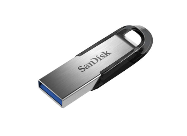 SanDisk Ultra Flair USB 3.0 , 128GB ,Black, Silver