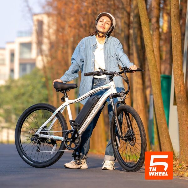 5TH WHEEL Discover 26" Electric Bike for Adults – 750W - Image 3