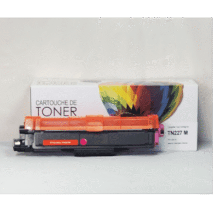Balloon Brand CTTN227M Compatible Brother TN227M High Yield Toner Cartridge – Magenta, 2,300 Pages