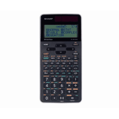 Sharp ELW516XGSL WriteView Advanced Scientific Calculator – 640 Functions with Twin Power Solar & Battery